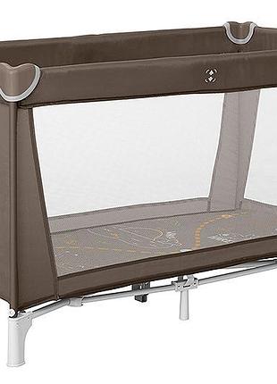 Манеж piccolo crl-18101 chocolate brown moq carrello