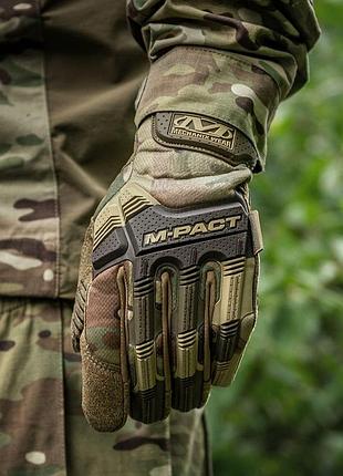 Рукавиці тактичні mechanix m-pact xl multicam (mpt-78-011)