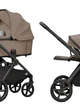 Коляска універсальна ultimo crl-6701 (2in1) acoustic beige carrello