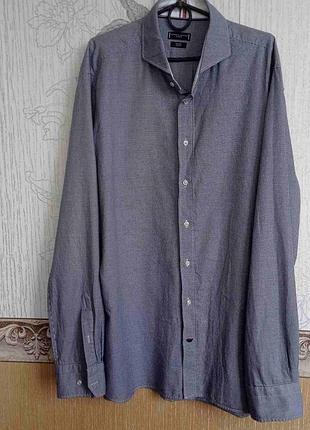Премиум рубашка Tommy hilfiger tailored slim fit, р. xxl (воротник 45) – состояние новой