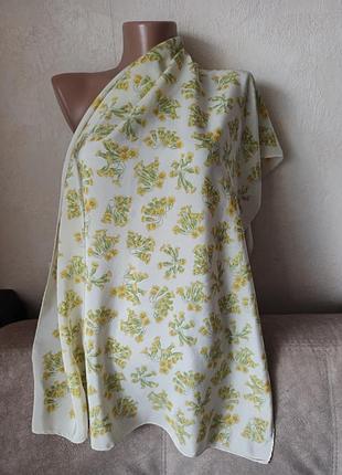 Шарф, шовк, вінтаж, fabric frontline zurich, silk