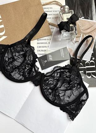 Вишуканий мереживний бюстгальтер h&m  оригінальний