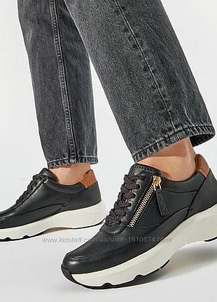 Р.39 clarks женские кожаные слипоны оригинал