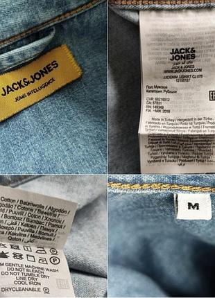 Jack &amp; jones джинсовая мужская рубашка 8