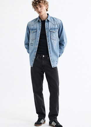 Jack &amp; jones джинсовая мужская рубашка 3