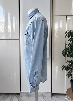 Jack &amp; jones джинсовая мужская рубашка 6