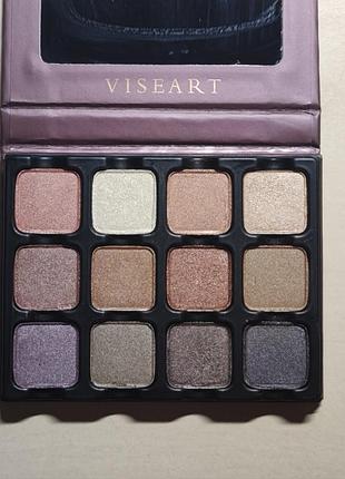 Палетка теней для глаз viseart petites shimmers paris nudes