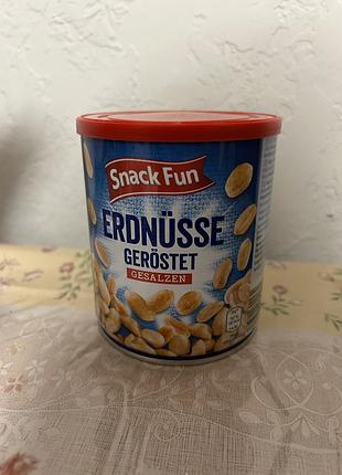 Горіхи snackfun смажений солений арахіс