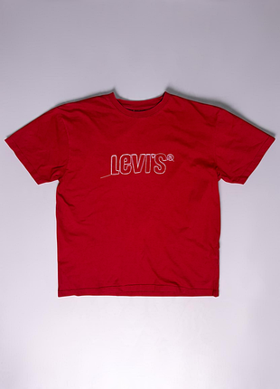 Футболка levi's red tab с вышитым логотипом (размер xl)