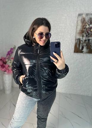 Куртка жіноча лаке 🥰🥰🥰 2