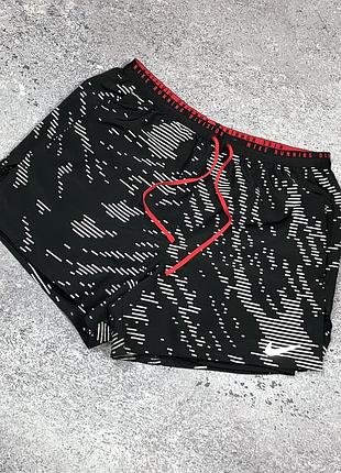 Беговые шорты 2-в-1 nike dri-fit run division flex stride (размер l) оригинал