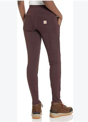 Жіночі легінси carhartt force utility leggings розмір s, колір хакі