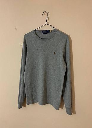 Лонгслів polo ralph lauren сірий розмір s