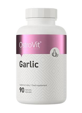 Чеснок в капсулах чесночное масло ostrovit garlic 90 капсул