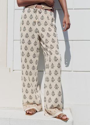 Потоясающие летние брюки zara ❤️‍🔥
