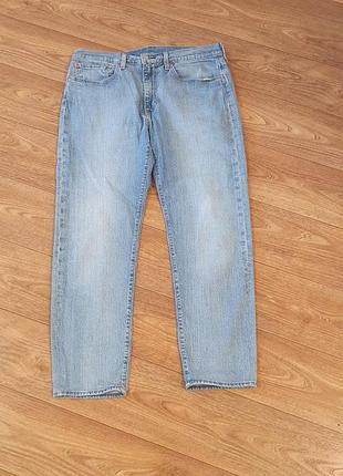 Чоловічі джинси levi's 502 regular taper оригінал світлі джинси звужені, розмір w34 / l32