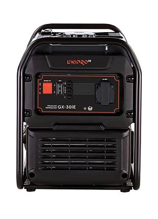 Генератор бензиновий інверторний dnipro-m gx-30ie 3000 вт