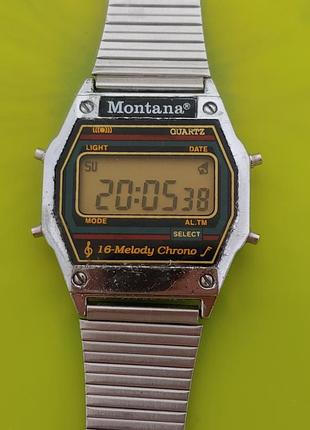 Montana часы с мелодиями времён 80х