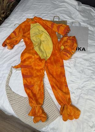 Карнавальний костюм помаранчевий динозавр т-рекс spooktacular creations