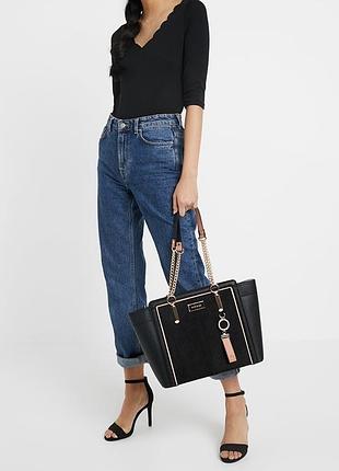 Чорна жіноча сумка river island