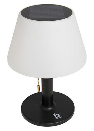 Ліхтар кемпінговий bo-camp ranger solar 150 lumen white/black (5818614)