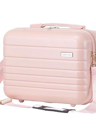 Бьюті-кейс semi line 15l beige (t5965-1)