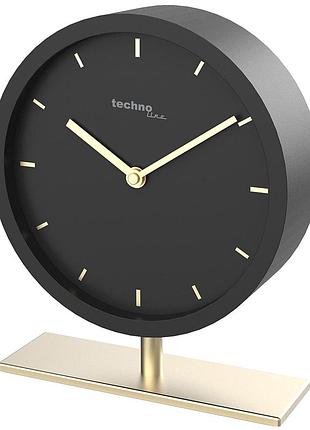 Годинник настільний technoline modell gamma black (modell gamma)