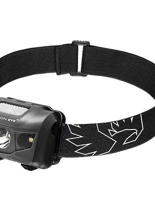 Ліхтар налобний falcon eye orion (160 lm) cool white/red/green led grey (fhl0012)