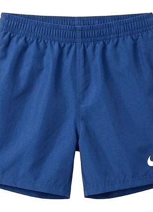 Сині шорти дитячі з сіткою nike