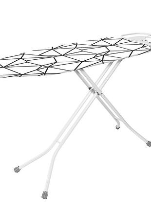 Доска для глажки casa si elegance plus 125x42 white spyder web (cs93589l211)