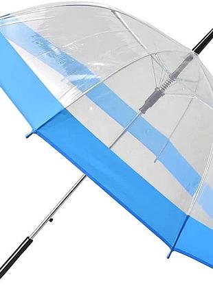 Зонт semi line transparent-blue (2507-4)