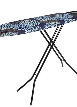 Доска для глажки casa si ben 110x30 black with blue firework (cs98090g387)