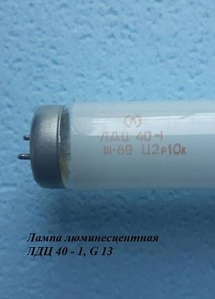 Лампа люмінесцентна лдц 40 - 1, g 13