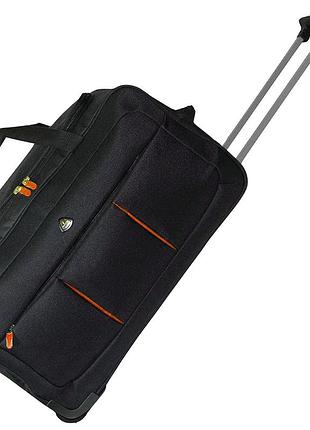 Сумка дорожня на колесах semi line 61 black (bsl157 black)