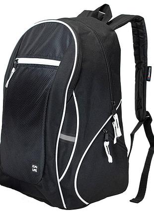 Рюкзак міський semi line 28 black/white elements (j4919-1)