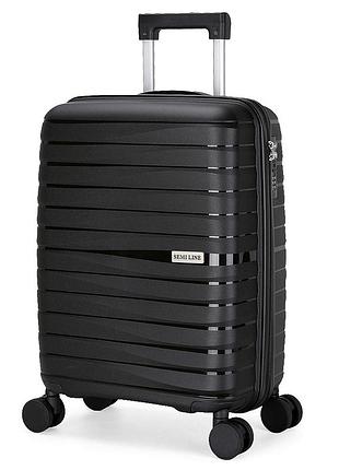 Валіза semi line 20" (s) black (t5794-1)