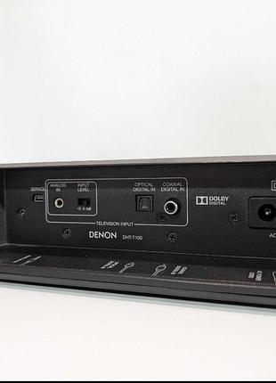 Саундбар denon dht-t100, 100 вт, bluetooth, dolby digital 8