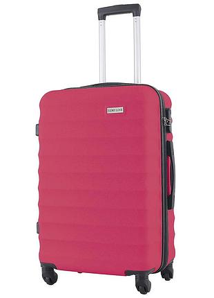 Валіза semi line 24" (m) dark rose (t5633-2)