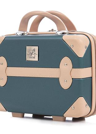Бьюти-кейс semi line 10l green-navy (t5838-1)