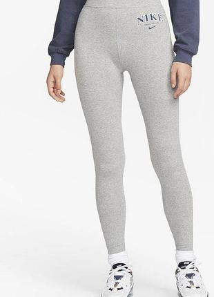 Nike женские лосины tight fit размер xs fb9961-063