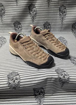 Треккинговые кроссовки scarpa mojito 1948x gore-tex, натуральная замша, vivram, размер 38, стелька 24–24,5 см