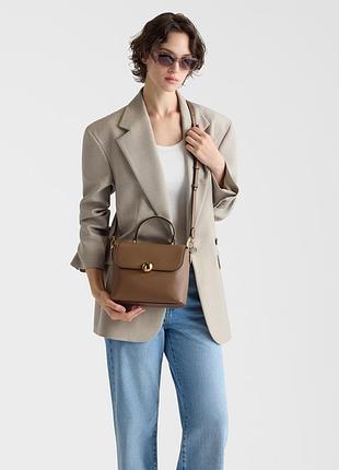 Сумка furla moonlight small коричнева тоффі toffee