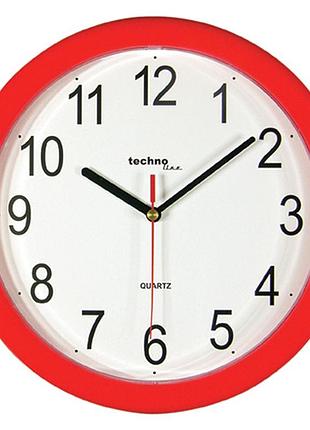 Годинник настінний technoline wt600 red (wt600 rot)