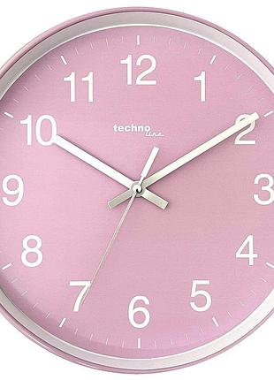 Годинник настінний technoline wt7530 pink (wt7530)