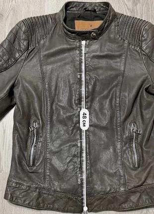 Куртка жіноча шкіряна goosecraft biker 489