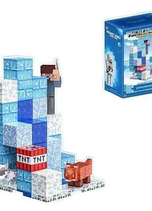 Магнітний конструктор «блоки minecraft» (48 ялівців)