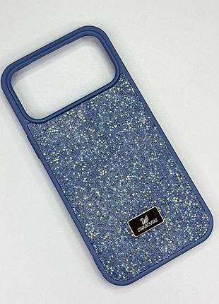 Оригинальный чехол swarovski для iphone 18 pro max (lilac)