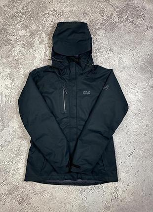 Тепла куртка jack wolfskin м розмір жіноча тепла парка jack wolfskin