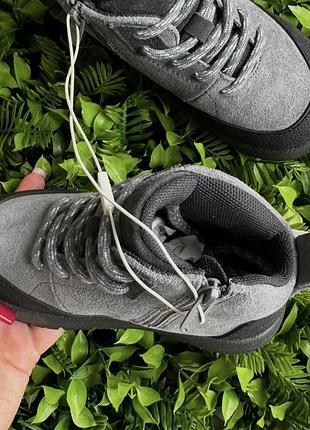 Черевики для дітей zara сірі, розмір 24 4