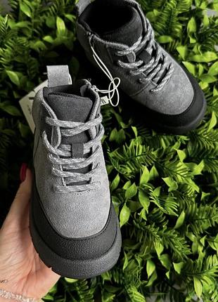 Черевики для дітей zara сірі, розмір 24 2